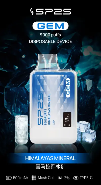 SP2S 拋棄式電子煙 9000 口 南極冰
