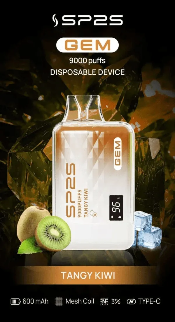 SP2S 拋棄式電子煙 9000 口 奇異果