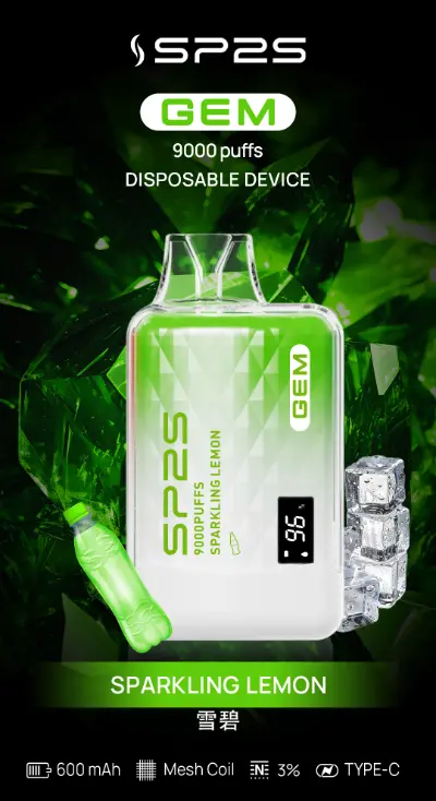 SP2S 拋棄式電子煙 9000 口 清涼雪碧